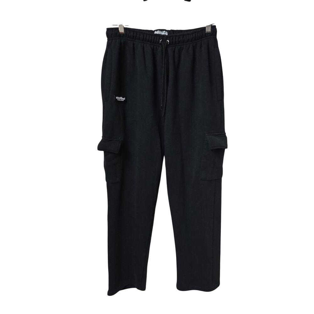 Tainted Angel by Holy Sinner Black Cargo Jogger Sweatpants Womens Size 2XL